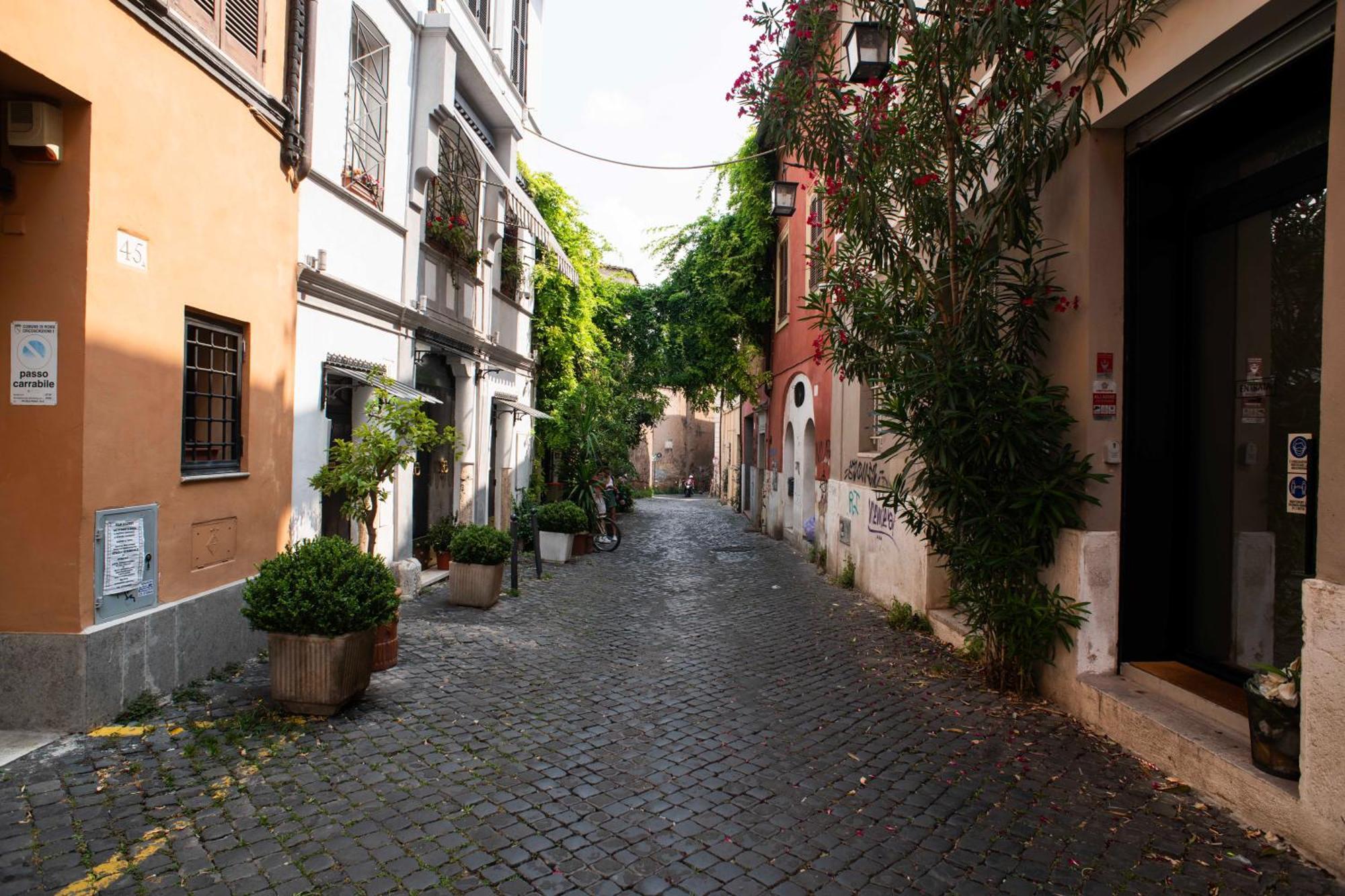 Tamara E Gerardina House In Trastevere Rome Bagian luar foto